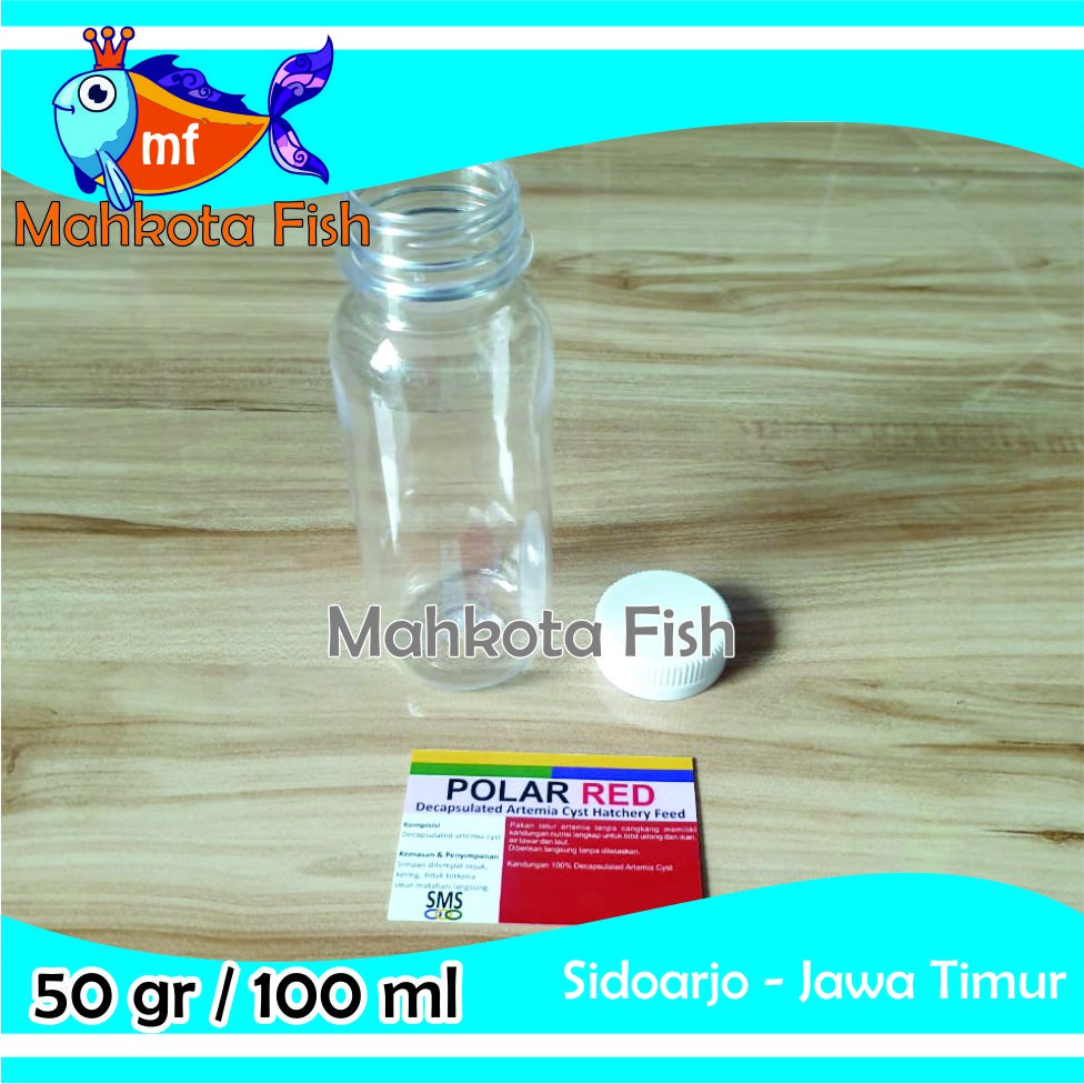 Botol Polar Red | Botol Repack 50 gr / 100 ml Polar Red | Polar Red