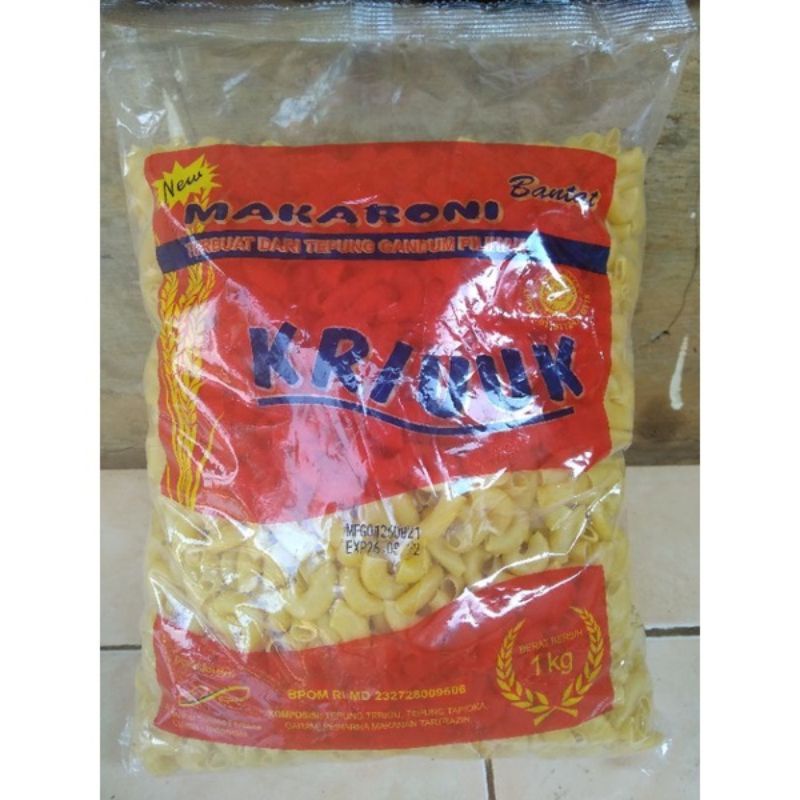 

makaroni kriuk mentah/termurah/paling di cari