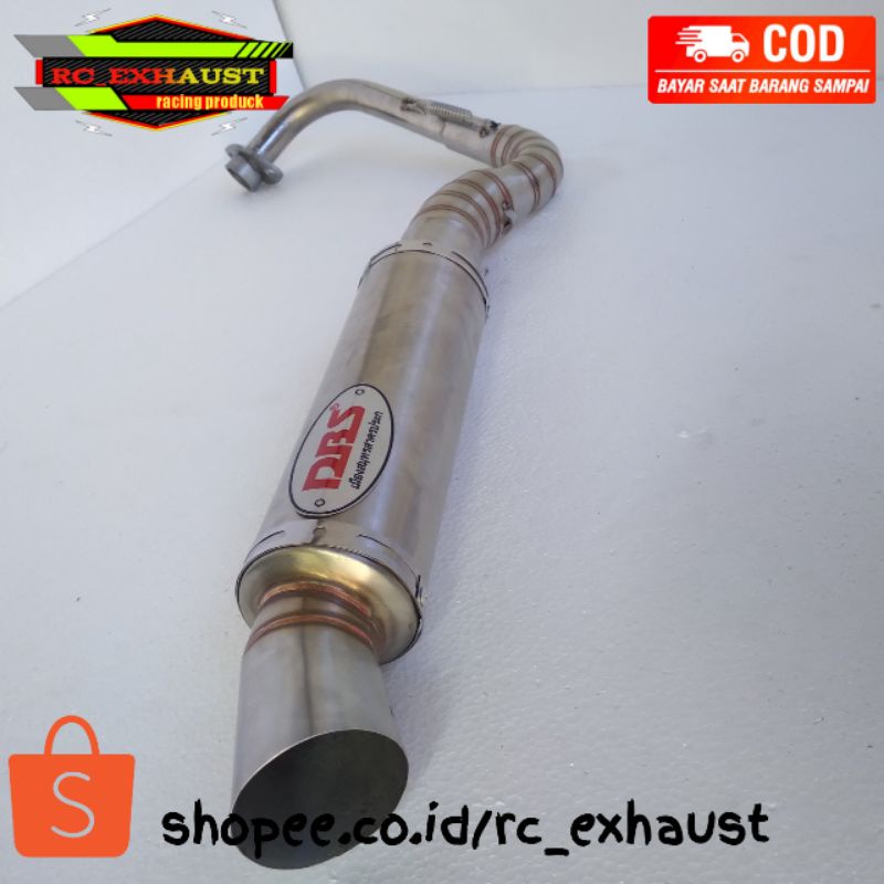 Knalpot racing DBS mio sporty z m3 fino BEAT lama karbu fi injeksi vario tehno 110 125 150