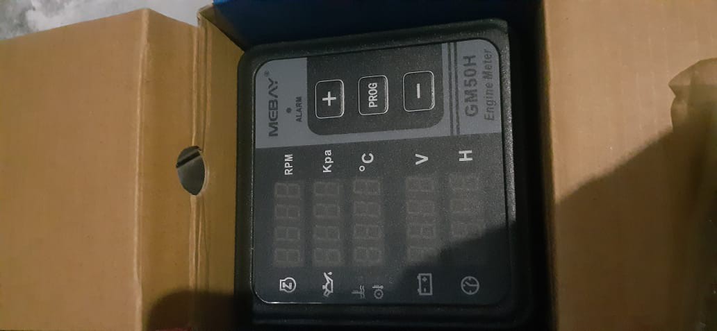 Meihe Generator Panel Digital Meter Multi-functional Diesel Engine Monitor