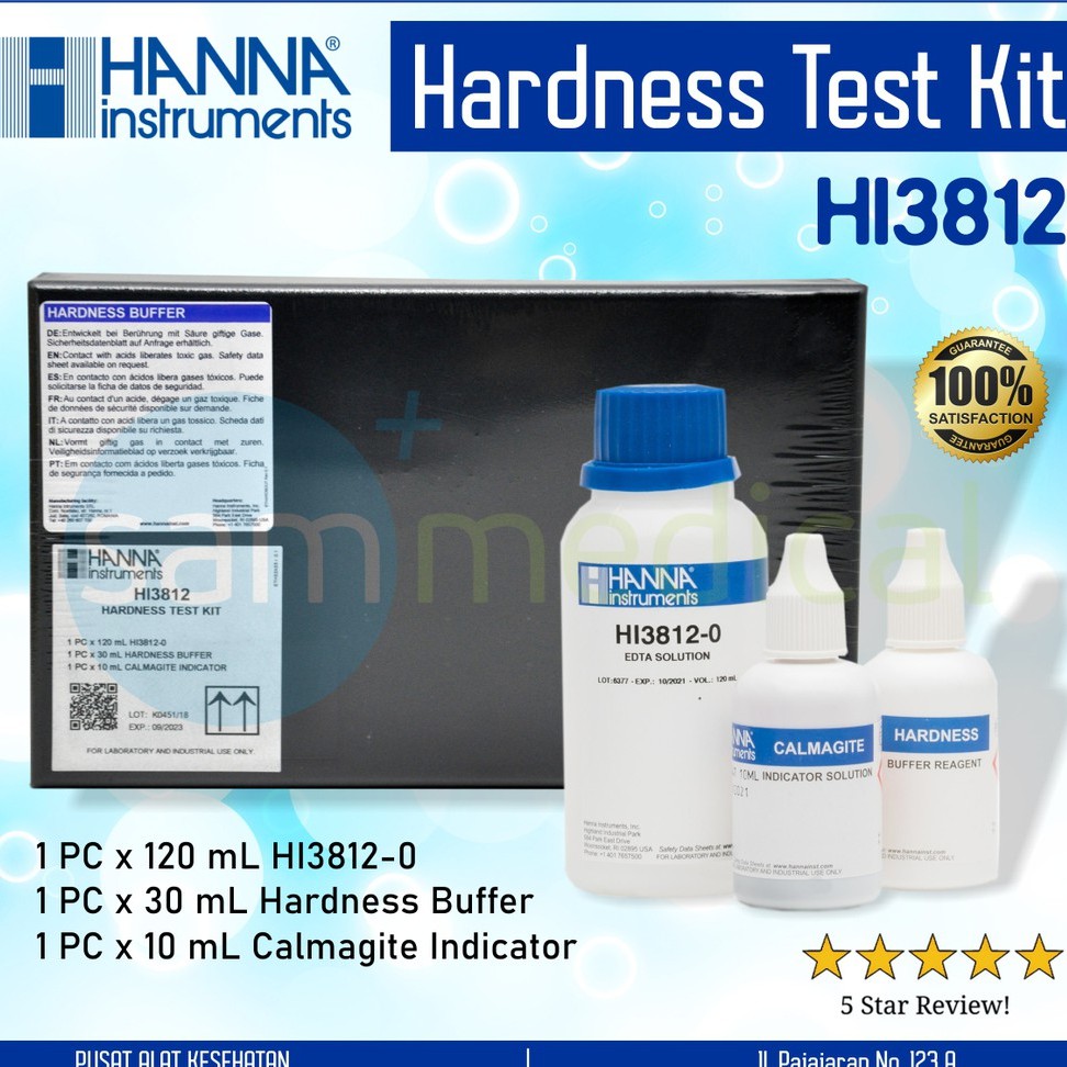 Jual Hanna Hardness Test Kit HI-3812 | Shopee Indonesia