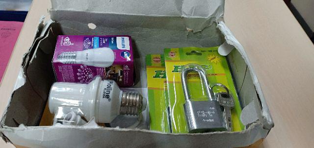 Gembok Putih 50 Mm Leher Panjang Hpp Murah