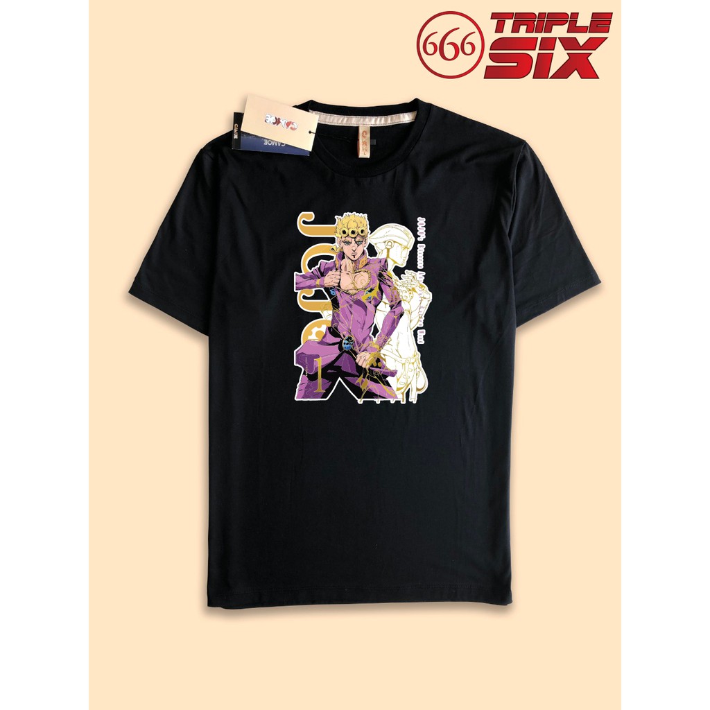 Kaos Tshirt Anime Giorno Jojo bizarre adventure Golden 