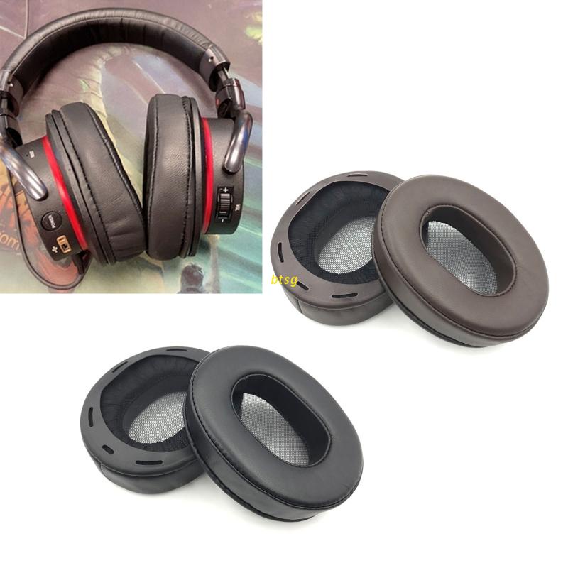 Btsg Bantalan Telinga Bahan Kulit Domba Untuk Headphone MDR-1A 1ADAC