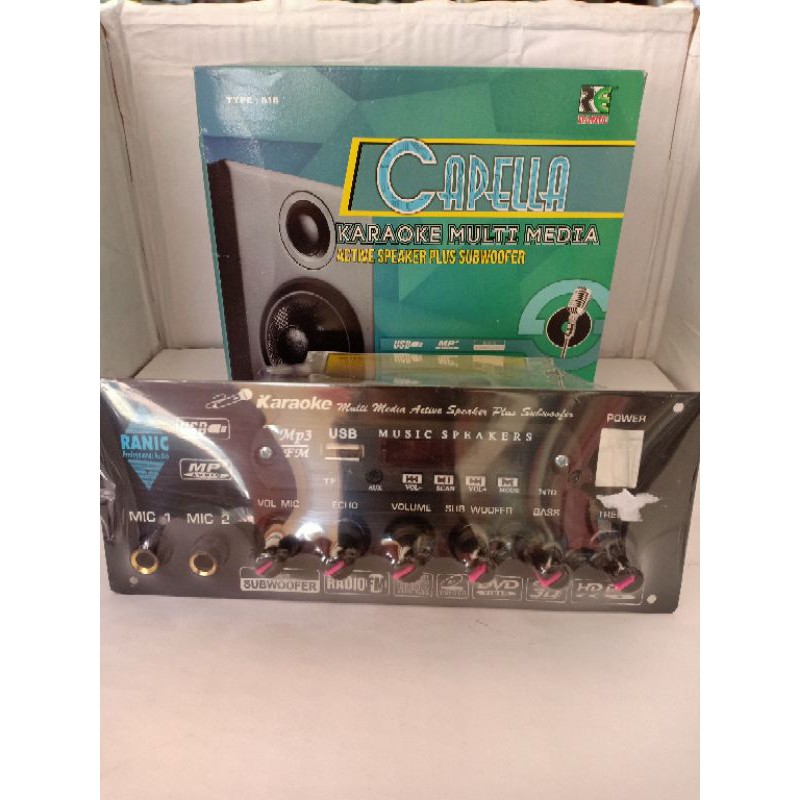 

capellakaraokemultimediaactivespeakerplussubwoofer