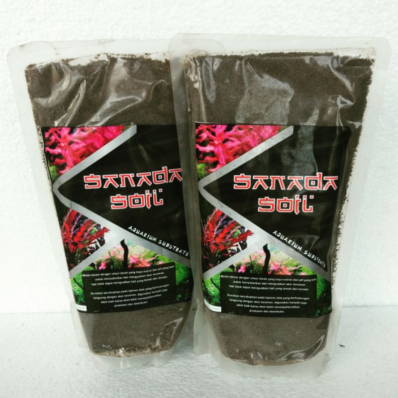 SANADA SOIL media tanam aquascape 1kg 1liter