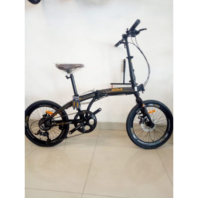 Sepeda Lipat Odessy Hellio 8 aloy - 8 speed