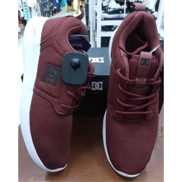 sepatu brand Dc midway maroon 42
