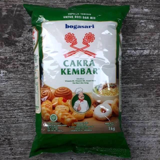 Tepung Terigu Cakra Kembar Premium Kemasan 1kg