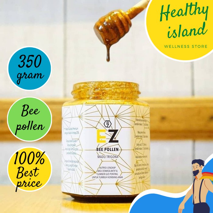 Madu Trigona EZ - Pollen Lebah 350 gram