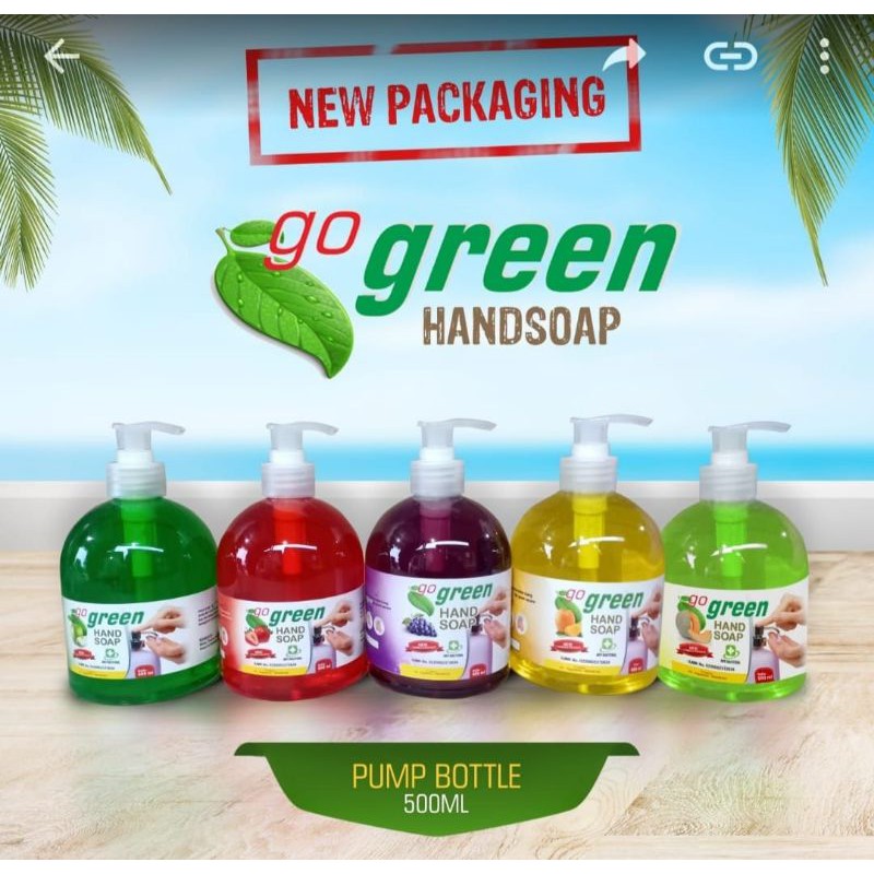 Handsoap pump sabun cuci tangan 500ml