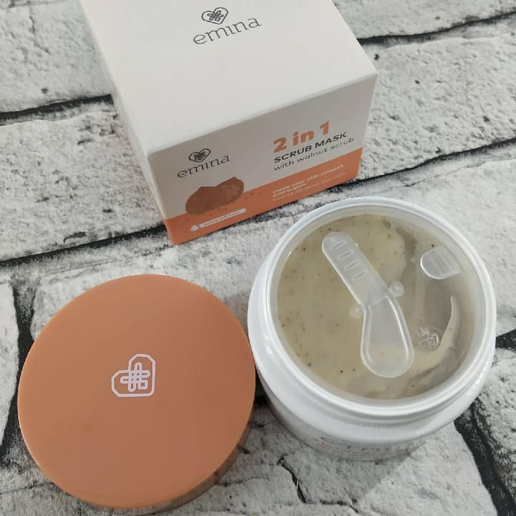 Emina 2 In 1 Scrub Mask