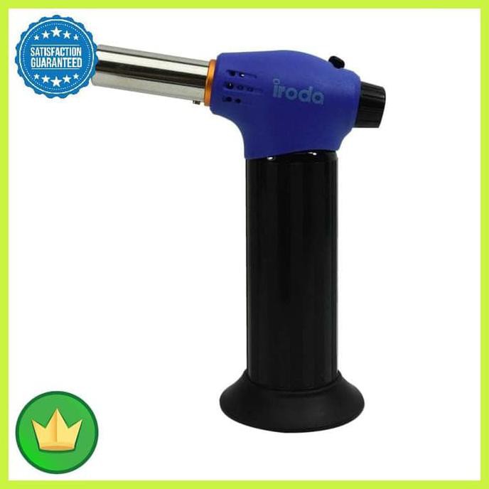 Pemantik Api Gas Butane Dengan Cartridge - Biru