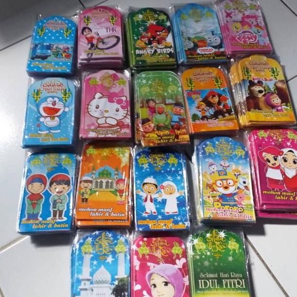 

(X6H1) Amplop angpau lebaran 5pcs //Tidak@mahal