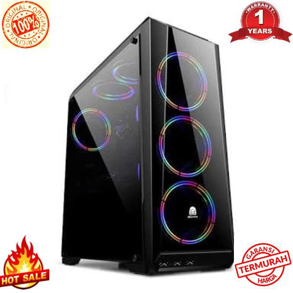 Terlaris PC Gaming intel i3-9100F (GTX1660 6GB + Ram 16GB) Untuk Gaming editing