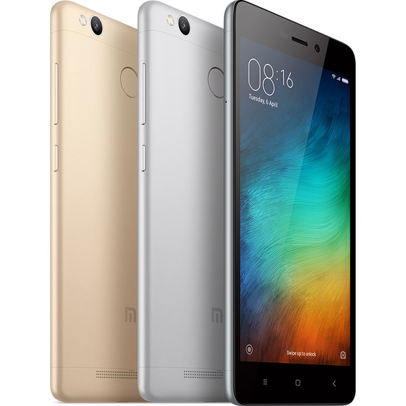 HP XIAOMI Redmi 3s  RAM 3/32 GB &amp; 2/16GB 4G LTE andoroid smartphone murah garansi