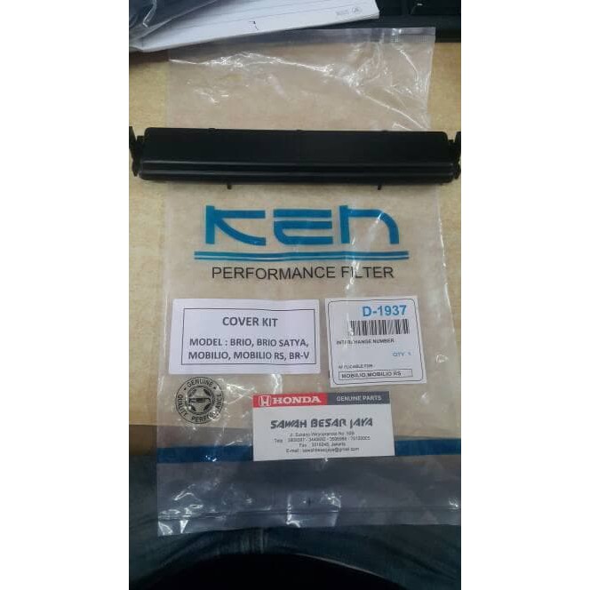 Wiper - Otomotif - Klakson Mobil Tutup Filter Ac / Kabin ( Cover Kit ) Brio Mobilio Brv Jazz Freed