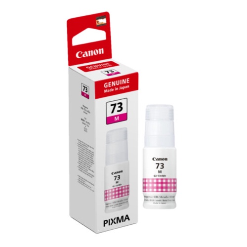 TINTA CANON GI-73 BLACK CYAN MAGENTA YELLOW / TINTA CANON GI73 HTAM BIRU MERAH KUNING ORIGINAL - RESMI