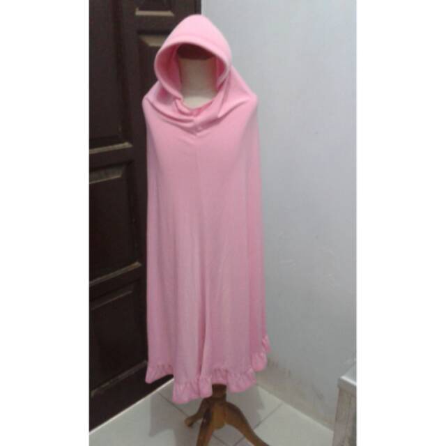 Jilbab bergo pink
