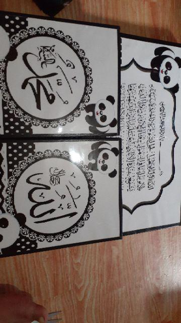 Kaligrafi Set Panda