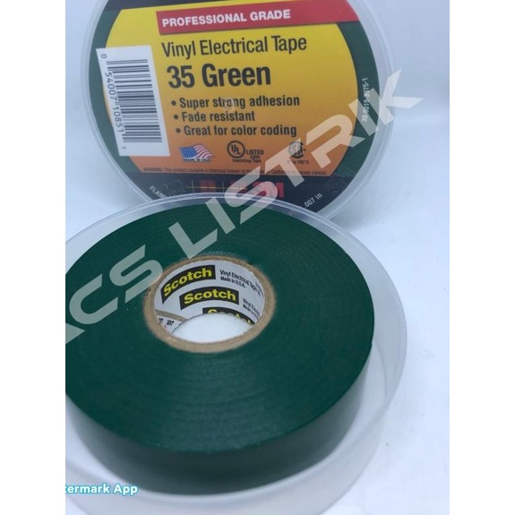 

3M Scotch 35 Vinyl Tape Hijau