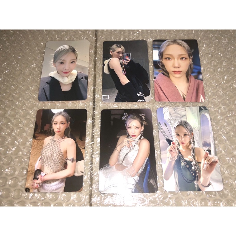 (BACA DESKRIPSI) TAEYEON - INVU OFFICIAL PHOTOCARD BENEFIT FROM DC INSIDE SNSD GIRLS GENERATION ZERO