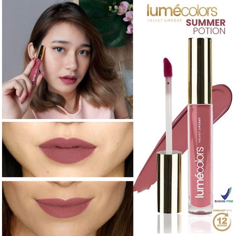 LUMECOLORS Lipstik VELVET LIPCOAT - Summer Potion 3ml