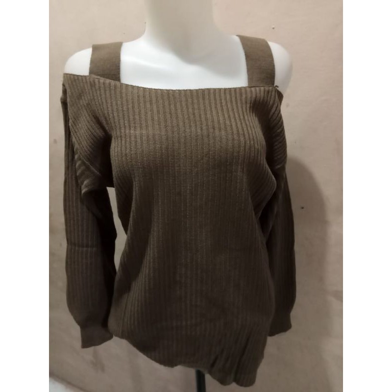 CARDIGAN SABRINA RAJUT KARDIGAN CARDY RAJUT CROP TOP