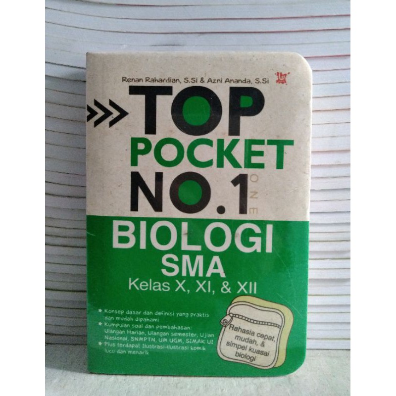 

TOP POCKET NO.01 BIOLOGI SMA