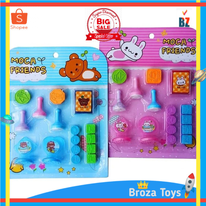 

Mainan Anak Stempel Moca Friendss No.YZ-419BR