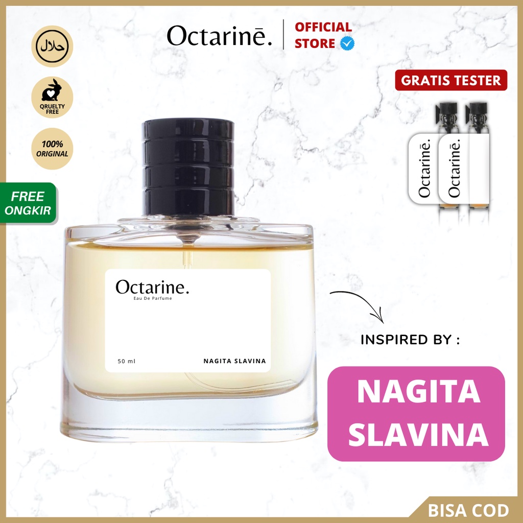 Octarine - Parfum Wanita Tahan Lama Aroma Lembut Manis Inspired By NAGITA SLAVINA | Parfume Perfume Farfum Minyak Wangi Cewek Cowok Murah Original