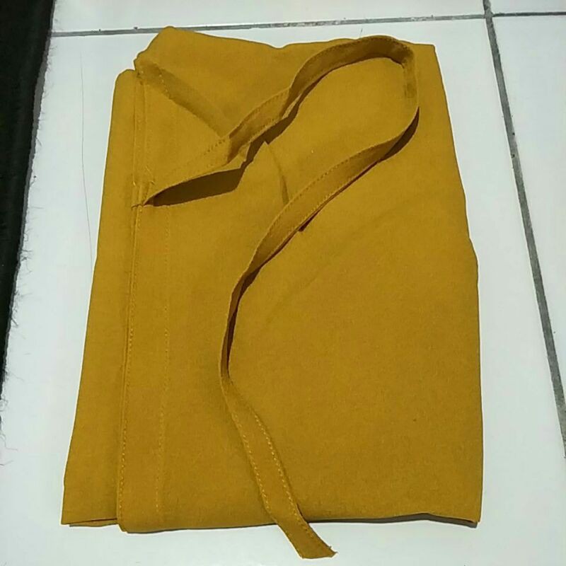 KERUDUNG MARYAM/HIJAB MARYAM/BERGO MARYAM-KUNING