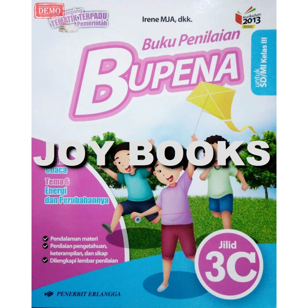 Bupena 3a 3b 3c 3d Erlangga Buku Latihan Soal Tematik Sd Kelas 3 Erlangga Shopee Indonesia