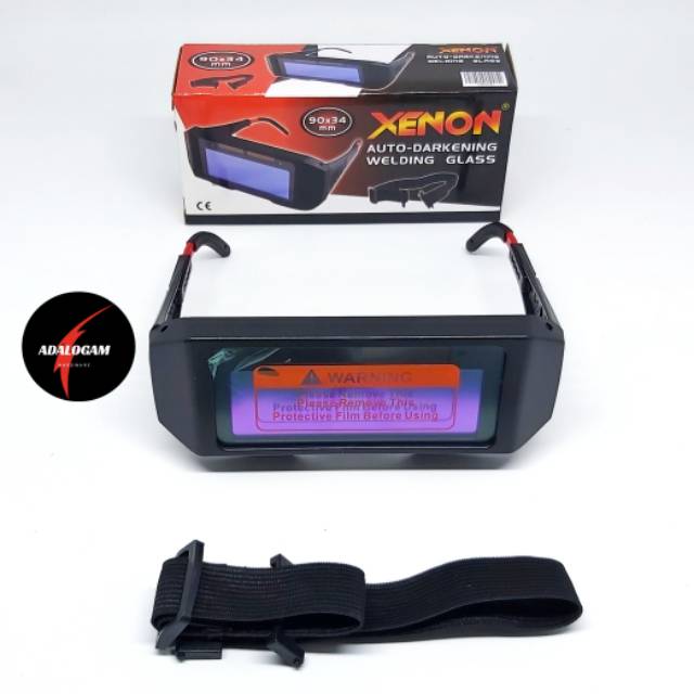 Xenon Kacamata Las Otomatis - Welding Glass Auto Darkness