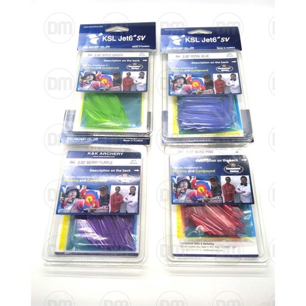 Spin Vane- K&K KSL Jet 6 SV- Spin wings- Archery- Panahan