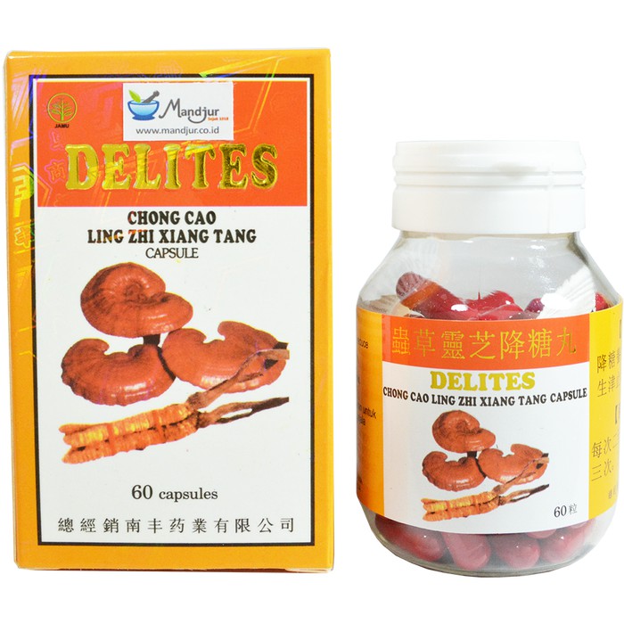 

Chong Cao & Ling Zhi Xiang Tang Capsule (Delites) - Obat Gula/Diabetes