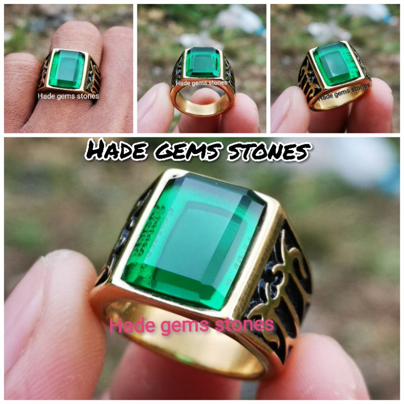 BATU PERMATA JAMRUD COLOMBIA ASLI CHATAM CUTTING ISTIMEWA