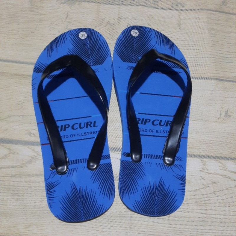 SANDAL JEPIT PRIA MOTIF RIFCL DAUN