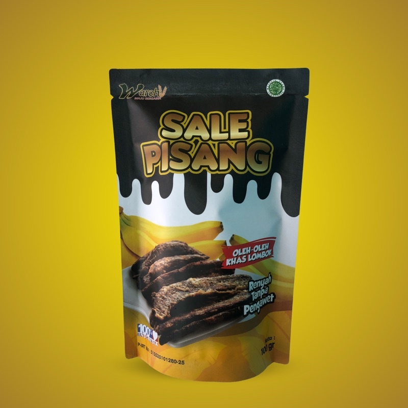 

sale pisang khas lombok waroh