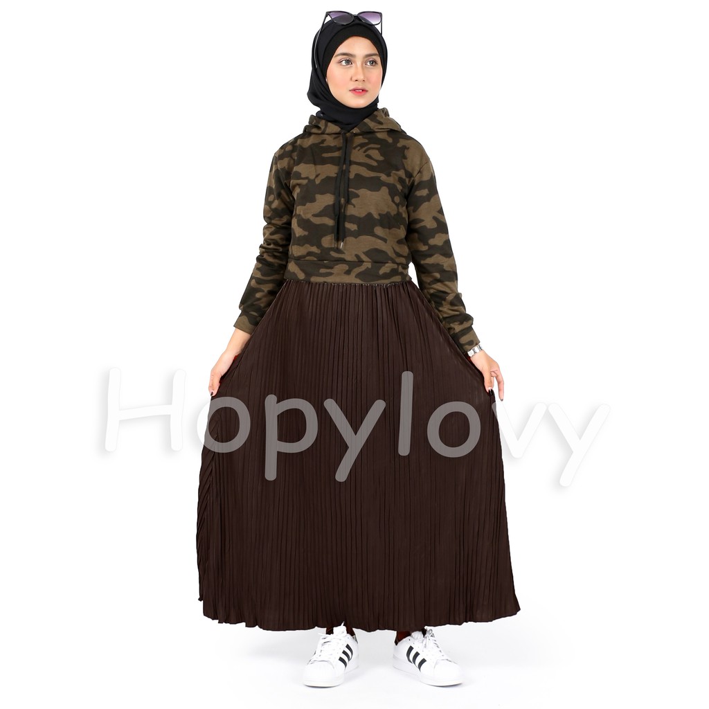 Rok Plisket Premium / Rok Rempel / Rok Mayung Plisket