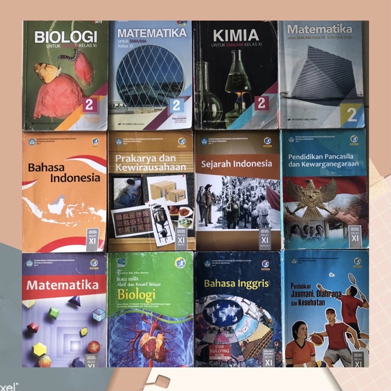 preloved buku paket sma ipa kelas 11