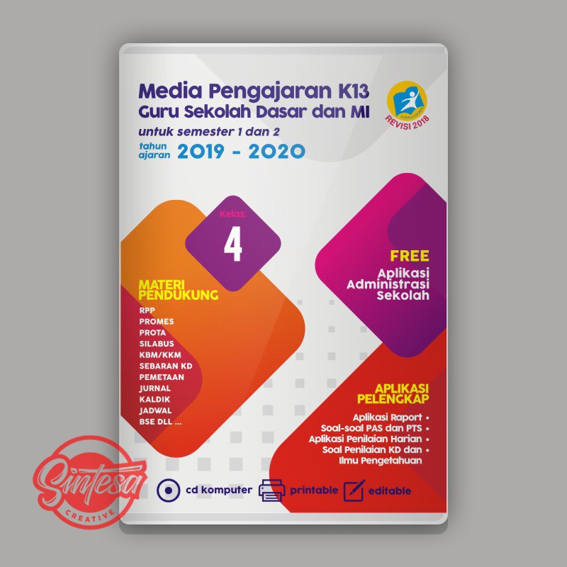 CD RPP PERANGKAT PEMBELAJARAN TEMATIK SD/MI KELAS 4
