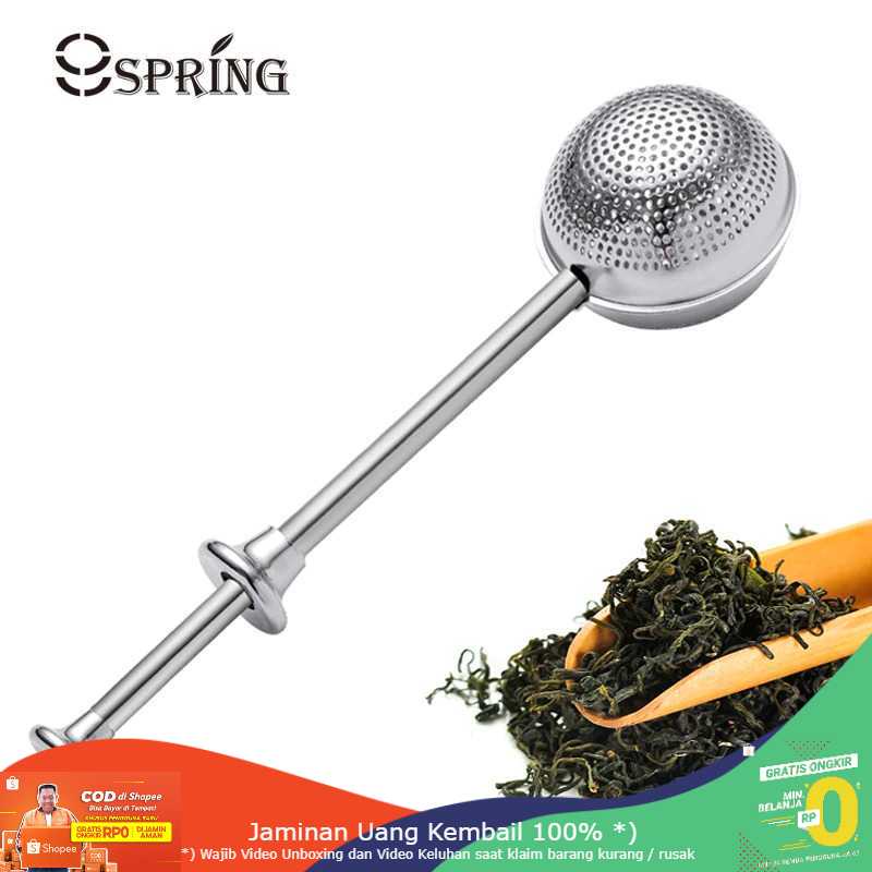 (BISA COD) RVOSTR BalmyDays Filter Saringan Teh Reusable Tea Infuser Strainer 50mm K522