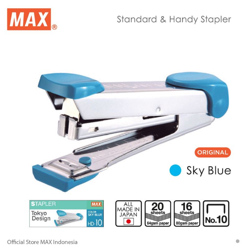 Stapler hd10 max staples stepler