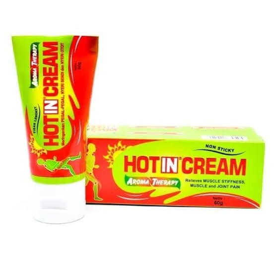 HOT IN CREAM AROMATHERAPY TUBE 60 GRAM