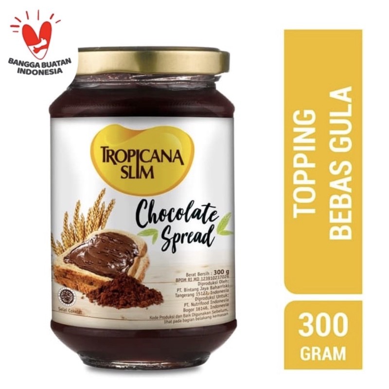 

Tropicana Slim Chocolate Spread 300gram