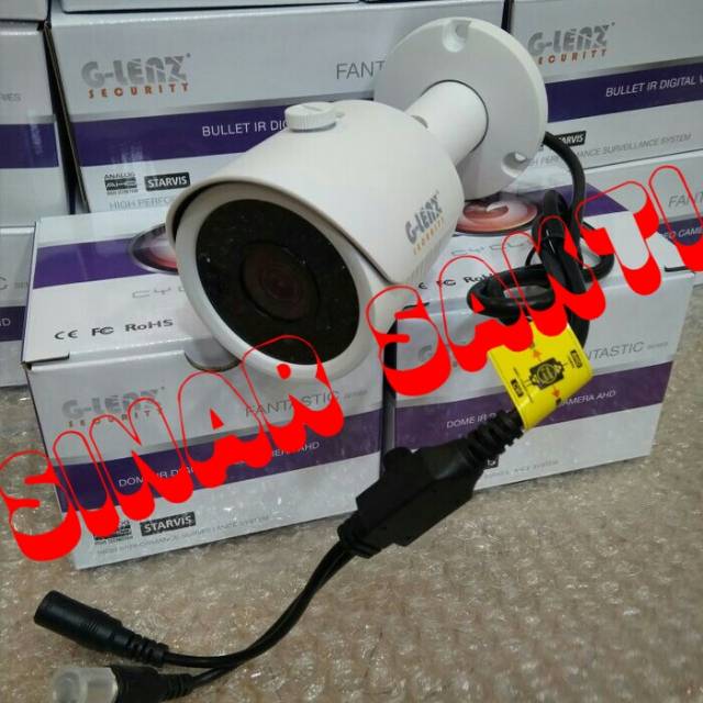 GLENZ CAMERA CCTV OUTDOOR 5MP 2560P REAL
