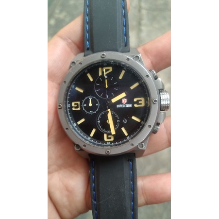 jam tangan expedition E6388M second bekas