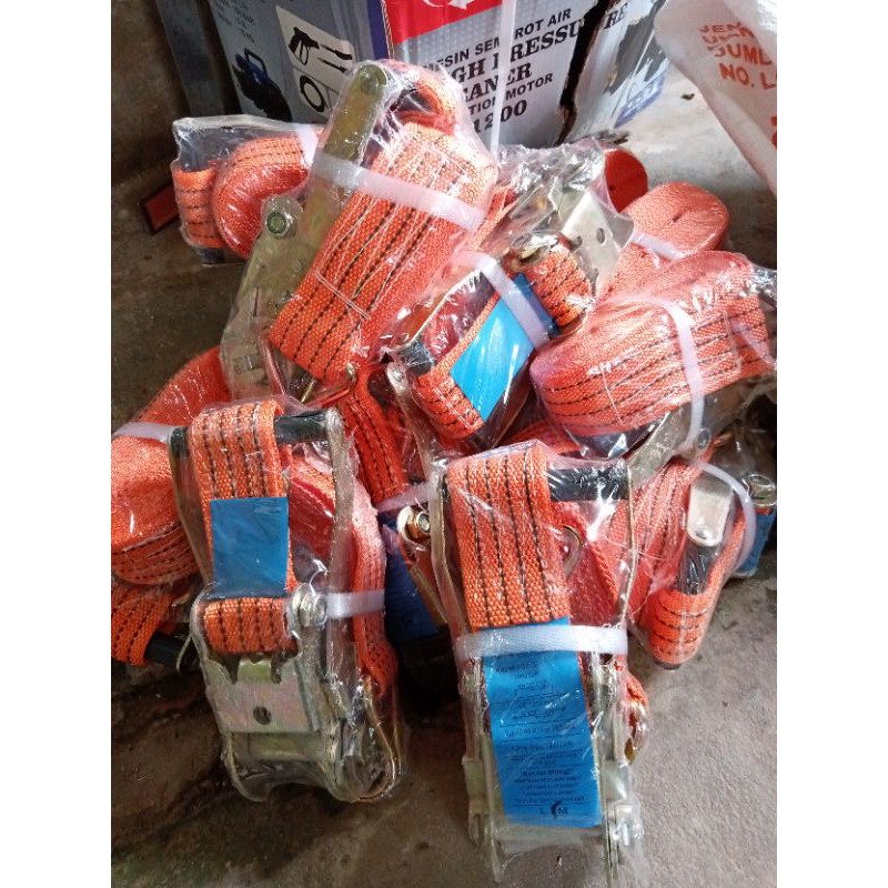 trekbel tali ratchet tie down 5cm lebar