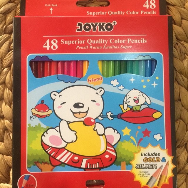 

Pensil warna 48w joyko